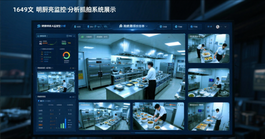 明廚亮灶A(yù)I監(jiān)控分析抓拍系統(tǒng)核心價(jià)值