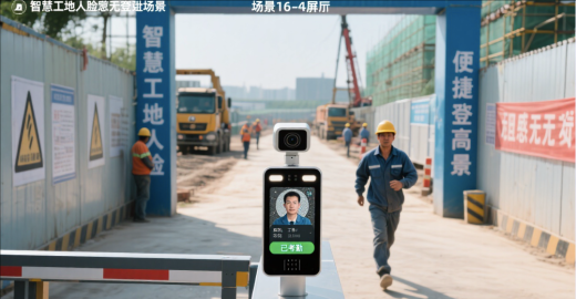 智慧工地人臉無感考勤管理系統(tǒng)實(shí)施方案