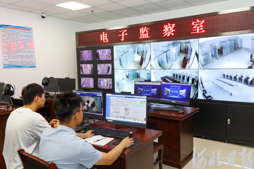 張家口市在全國率先研發出AI無感見證預警系統上線應用